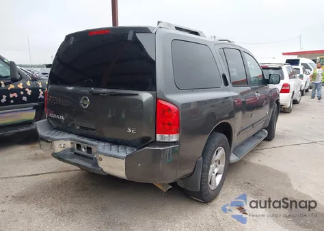2007 Nissan Armada Se z USA, uszkodzony, nr VIN 5N1BA08A37N710120